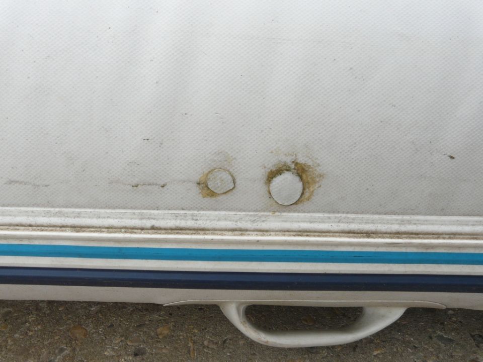 Rubberboot buitenkant